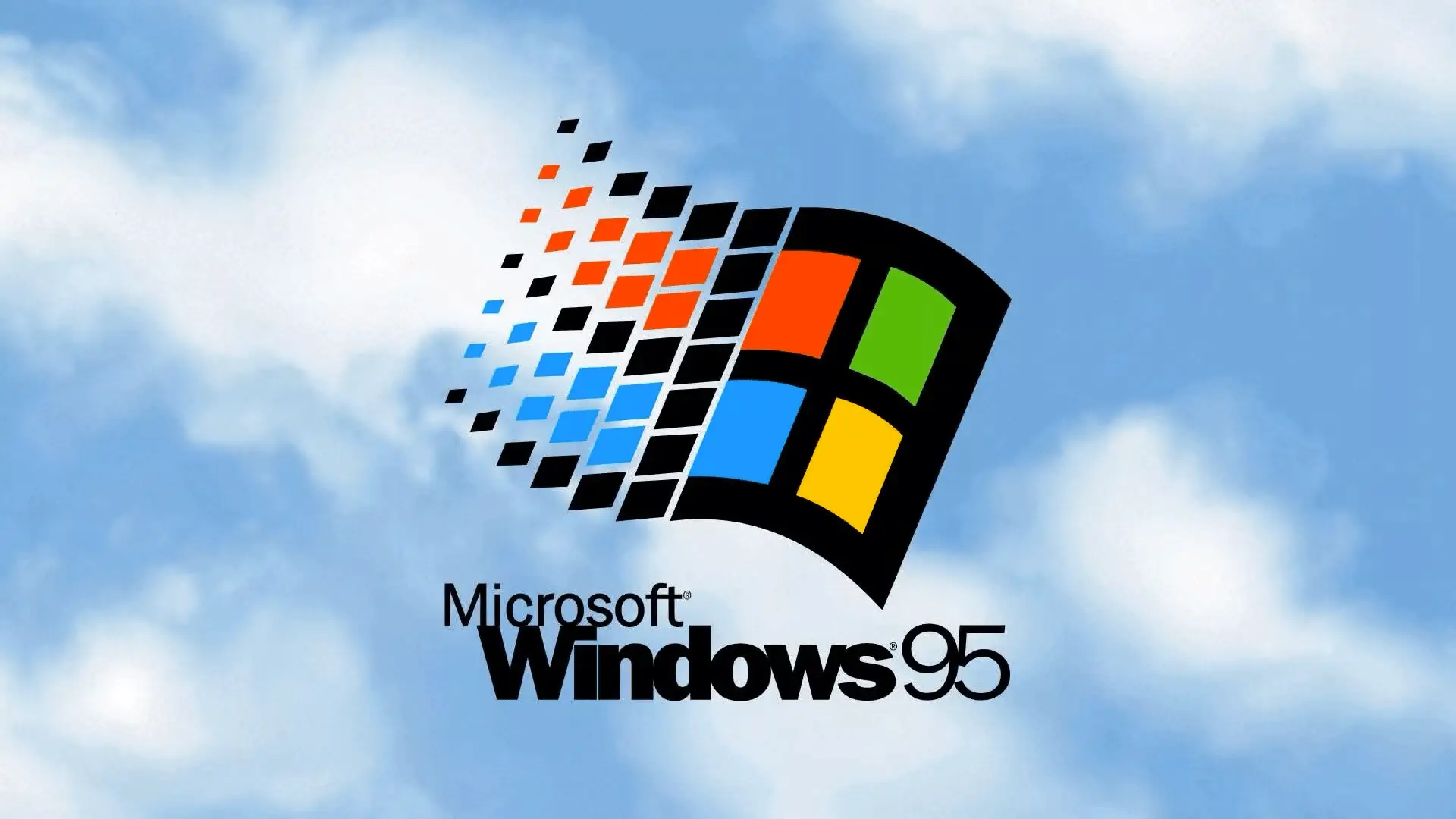 windows95图片-Windows95 启动画面：承载青春与成长的回忆