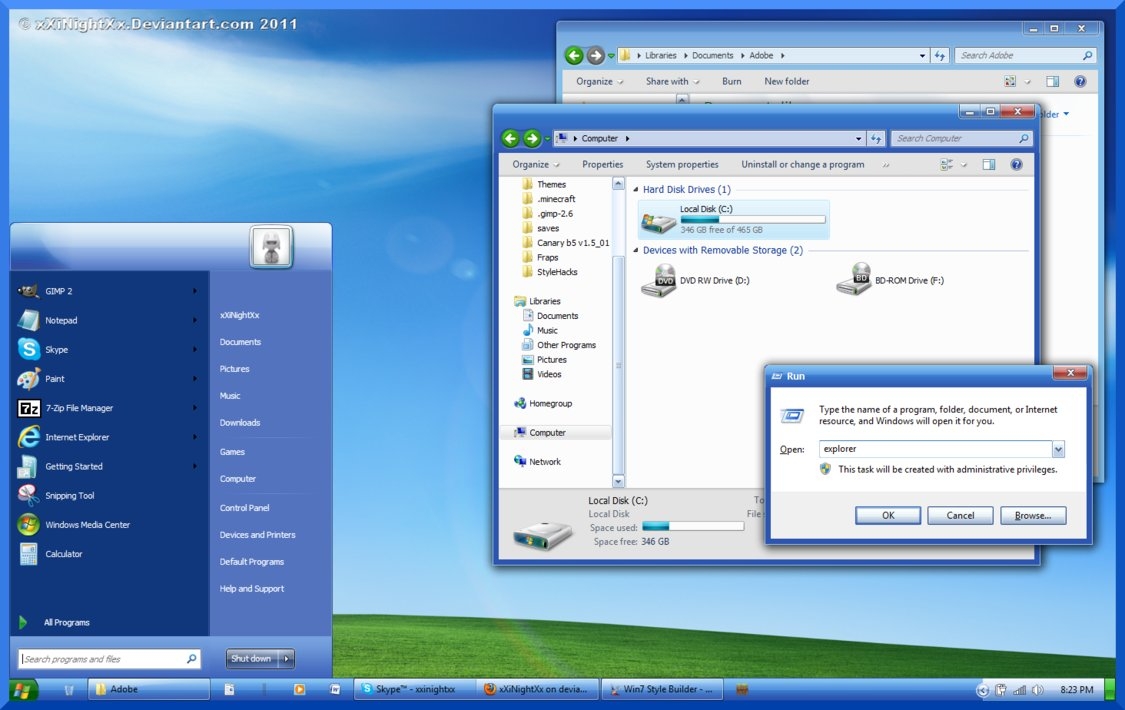 主题仿ios_win7仿xp主题包_xp仿win7主题