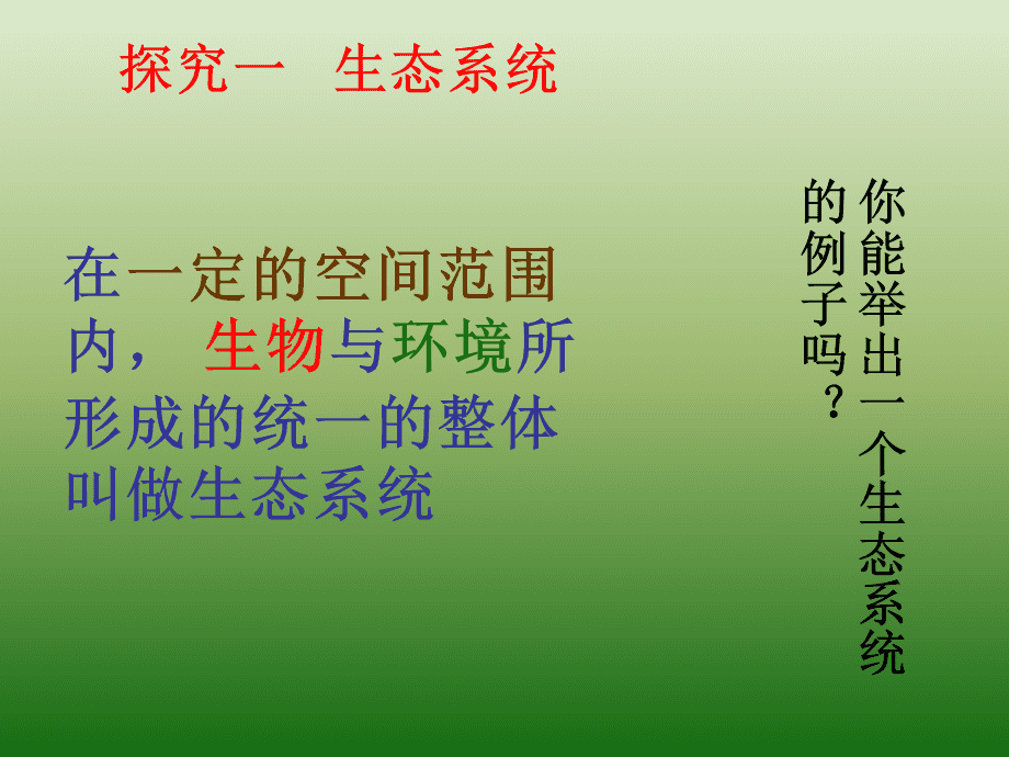 ecosystem是什么意思_意思是不是轻声词_意思是谁发现的
