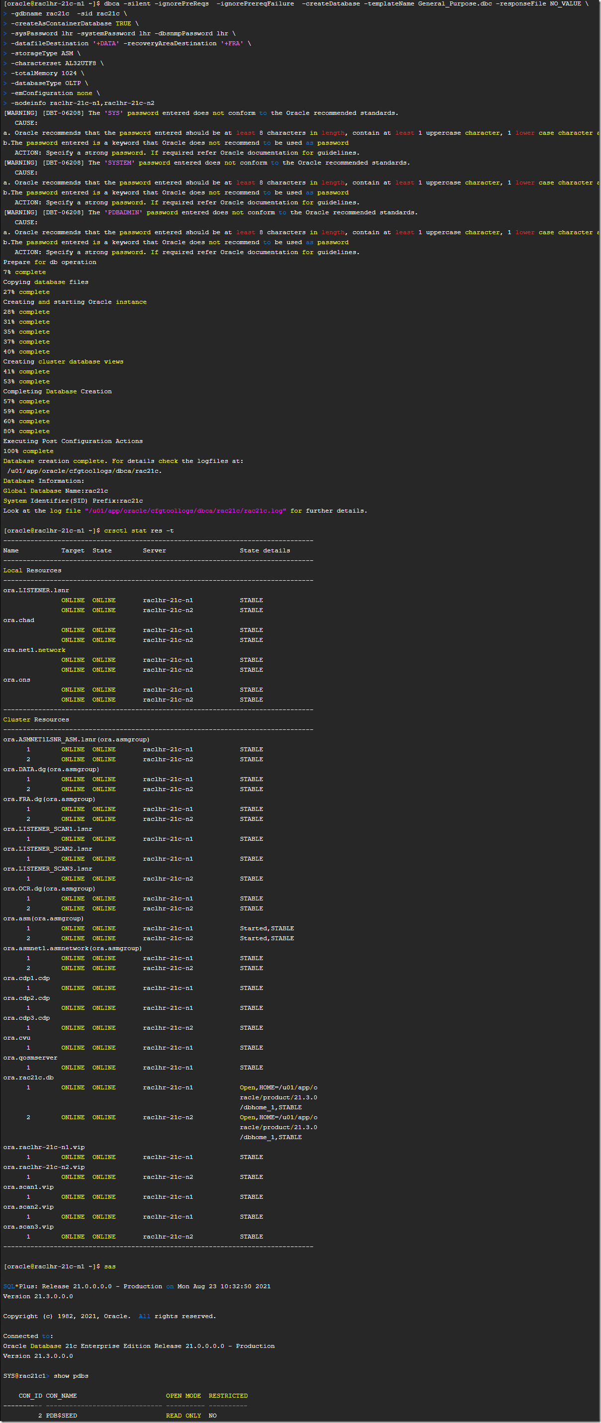 oracle rac 架构_oraclerac集群_oraclerac安装