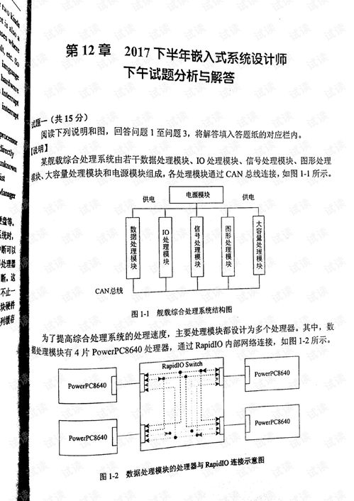 arm嵌入式系统试卷,ARM嵌入式系统试卷分析及复习要点