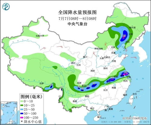 7月天气系统,夏季高温与降水分布