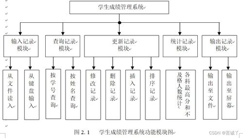 c语言学生成绩管理系统设计,C语言学生成绩管理系统设计概述