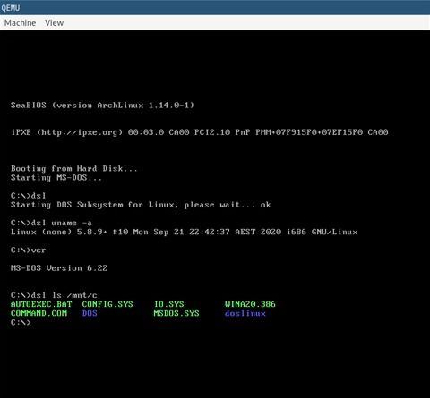 dos系统与linux,DOS系统概述