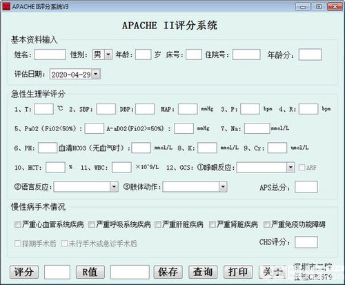 apache ii评分系统,Apache II 评分系统简介
