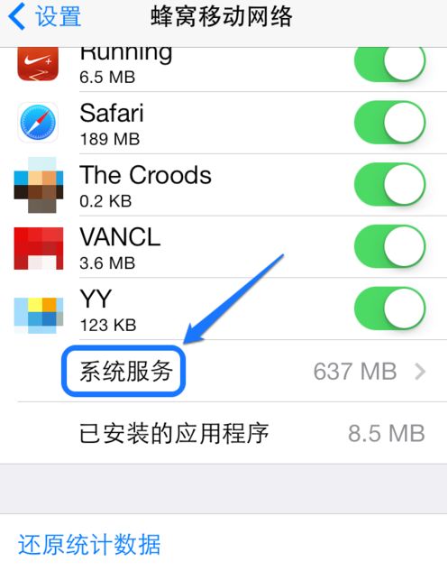 6s 系统服务流量,iPhone 6s系统服务流量消耗解析及优化方法