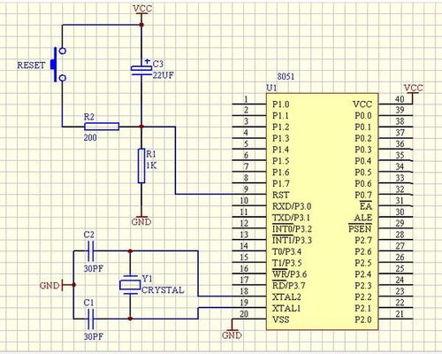 51单片机最小系统板,无忧润色51runse
