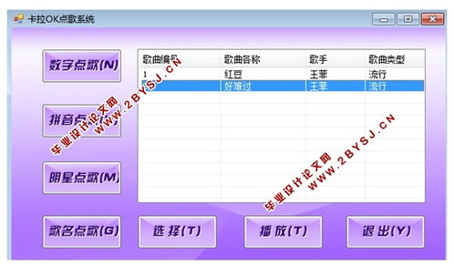 c 点歌系统,设计与实现详解