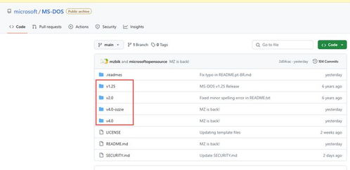 dos系统源代码,历史、技术与应用