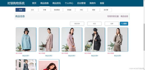 服装网购系统,便捷时尚生活的得力助手