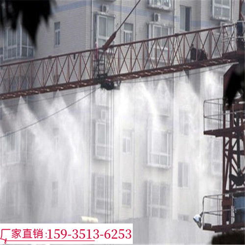 工地现场喷淋系统,高效降尘，绿色施工的守护者