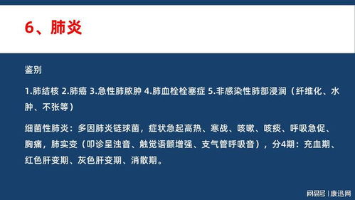 各系统疾病,呼吸系统疾病