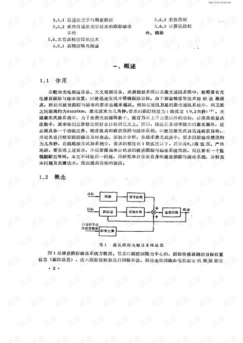 跟踪瞄准系统,跟踪瞄准系统的技术发展与应用前景