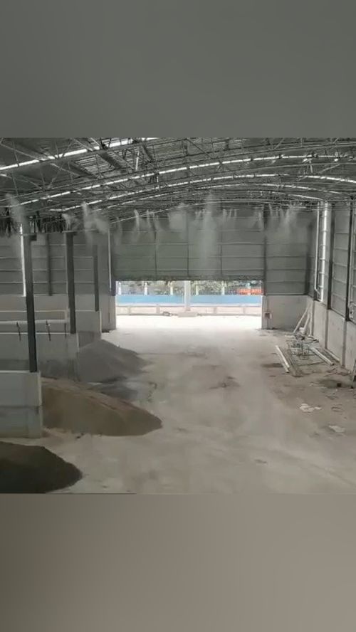 工地喷淋雾化系统,高效降尘，绿色施工的守护者