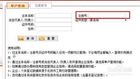 工商号查询系统,全面解析工商号查询系统——企业信息查询的得力助手