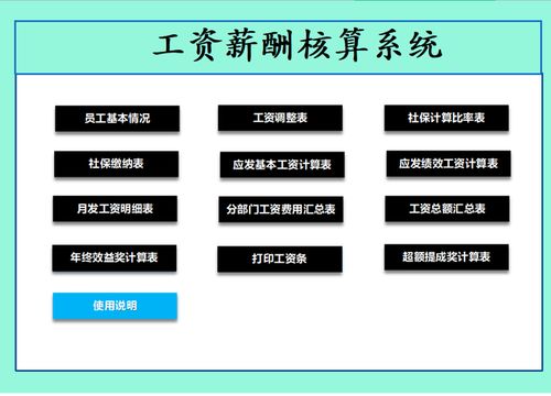 工资计算系统,高效、精准的薪酬管理利器