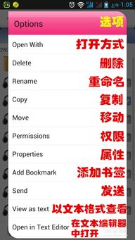 卓安手机系统英汉对照,卓安手机系统功能概览