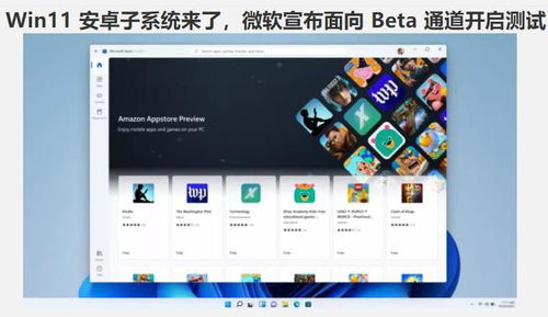 windows 11系统安卓测试,开启跨平台新篇章
