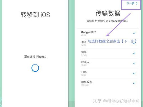 安卓系统资料导入苹果,全方位指南