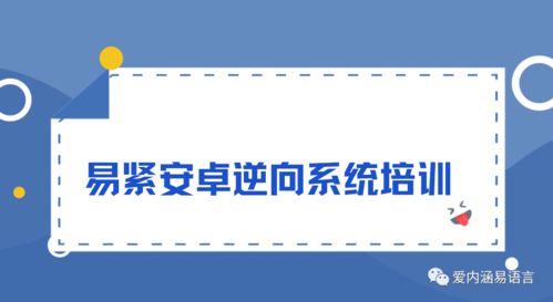 安卓逆向系统培训,揭秘移动应用安全与漏洞检测之道