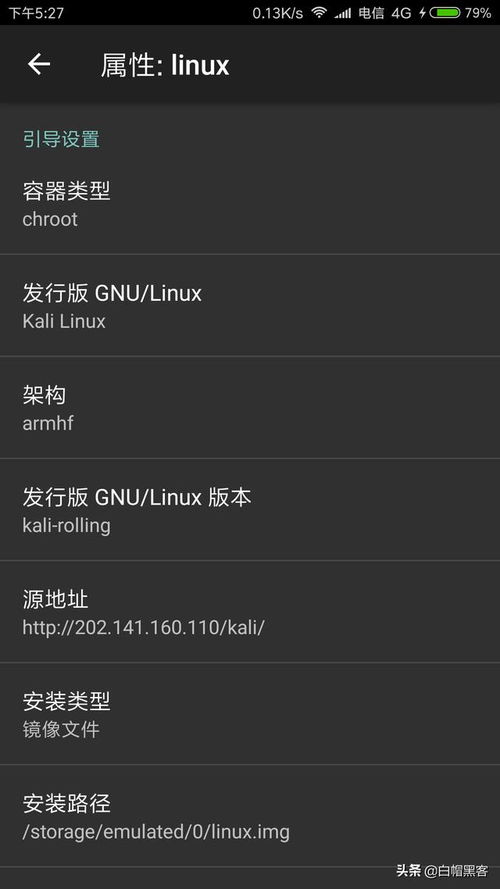 安卓手机kali系统,Kali Linux在安卓手机上的应用与实战技巧解析
