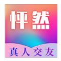 怦然 