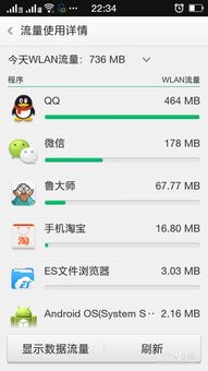 安卓系统流量怎么查看,安卓系统流量使用情况一览