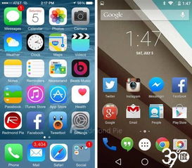 安卓系统比苹果系统早吗,领先苹果系统一步之遥的科技传奇